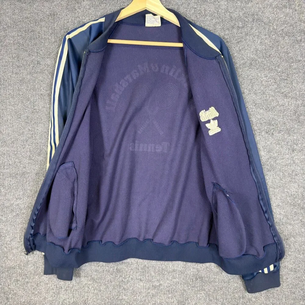 Adidas Vintage ATP Keyrolan Track Jacket Men's L Franklin & Marshall Tennis 80s
